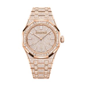 Audemars Piguet 15552OR.ZZ.1358OR.01 Royal Oak Pink Gold Dial Pink…