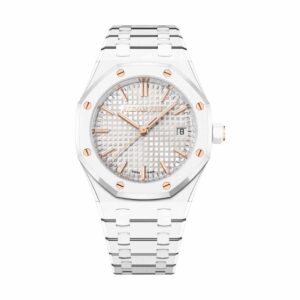 Audemars Piguet 77350CB.OO.1266CB.01 Royal Oak Silver-Toned Gold…