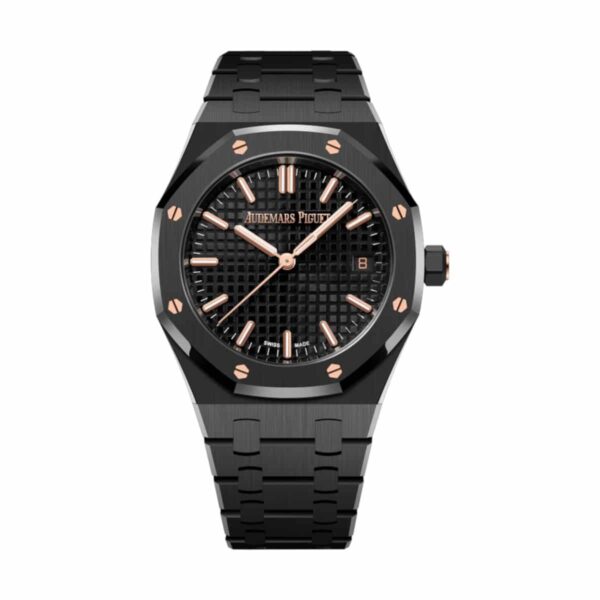 Audemars Piguet 77350CE.OO.1266CE.03.A Royal Oak Black Dial Black…