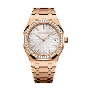 Audemars Piguet 77451OR.ZZ.1361OR.03 Royal Oak Silver-Toned Dial…