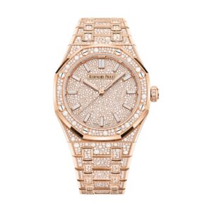 Audemars Piguet 77452OR.ZZ.1365OR.01 Royal Oak Pink Gold Diamond…