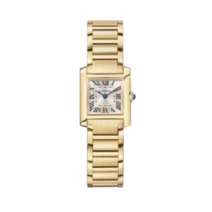 Cartier Tank Française WGTA0114 Golden Sunray Dial Yellow Gold…