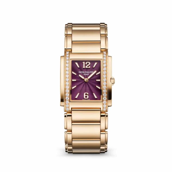 Patek Philippe 4910-1201R-010 Twenty~4 Purple Dial Rose Gold…
