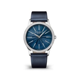 Patek Philippe 4997-200G-001 Calatrava Blue Dial Blue Leather…