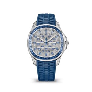 Patek Philippe 5268-461G-001 Aquanaut Diamond Dial Blue Composite…