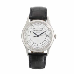 Patek Philippe 5296G-001 Calatrava Silver Dial – Luxury Watches USA