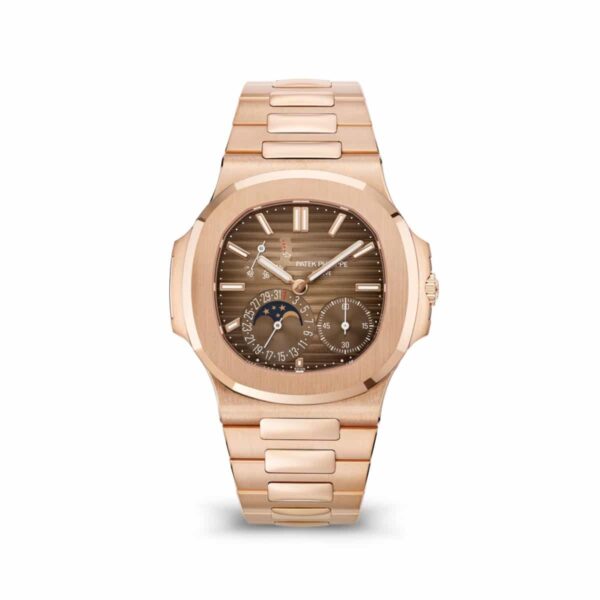 Patek Philippe 5712-1R-001 Nautilus Brown Dial Rose Gold Bracelet…