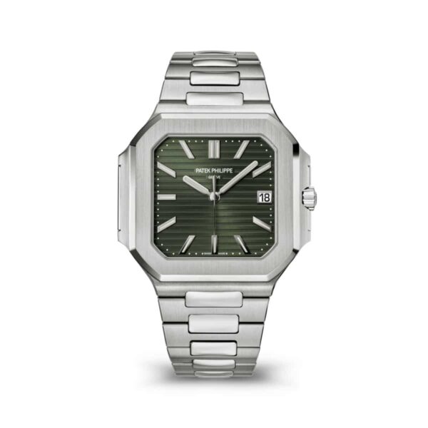 Patek Philippe 5821-1A-001 Cubitus Green Dial Steel Bracelet Watch…