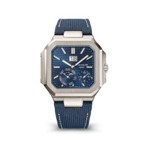 Patek Philippe 5822P-001 Cubitus Blue Dial Blue Fabric Strap Watch…