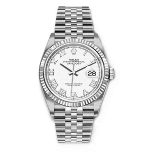 Rolex Datejust 126234-0025 White Roman Dial 36mm Stainless Steel…