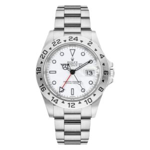 Rolex Explorer II 16570 White Dial Oystersteel 40mm Watch –…
